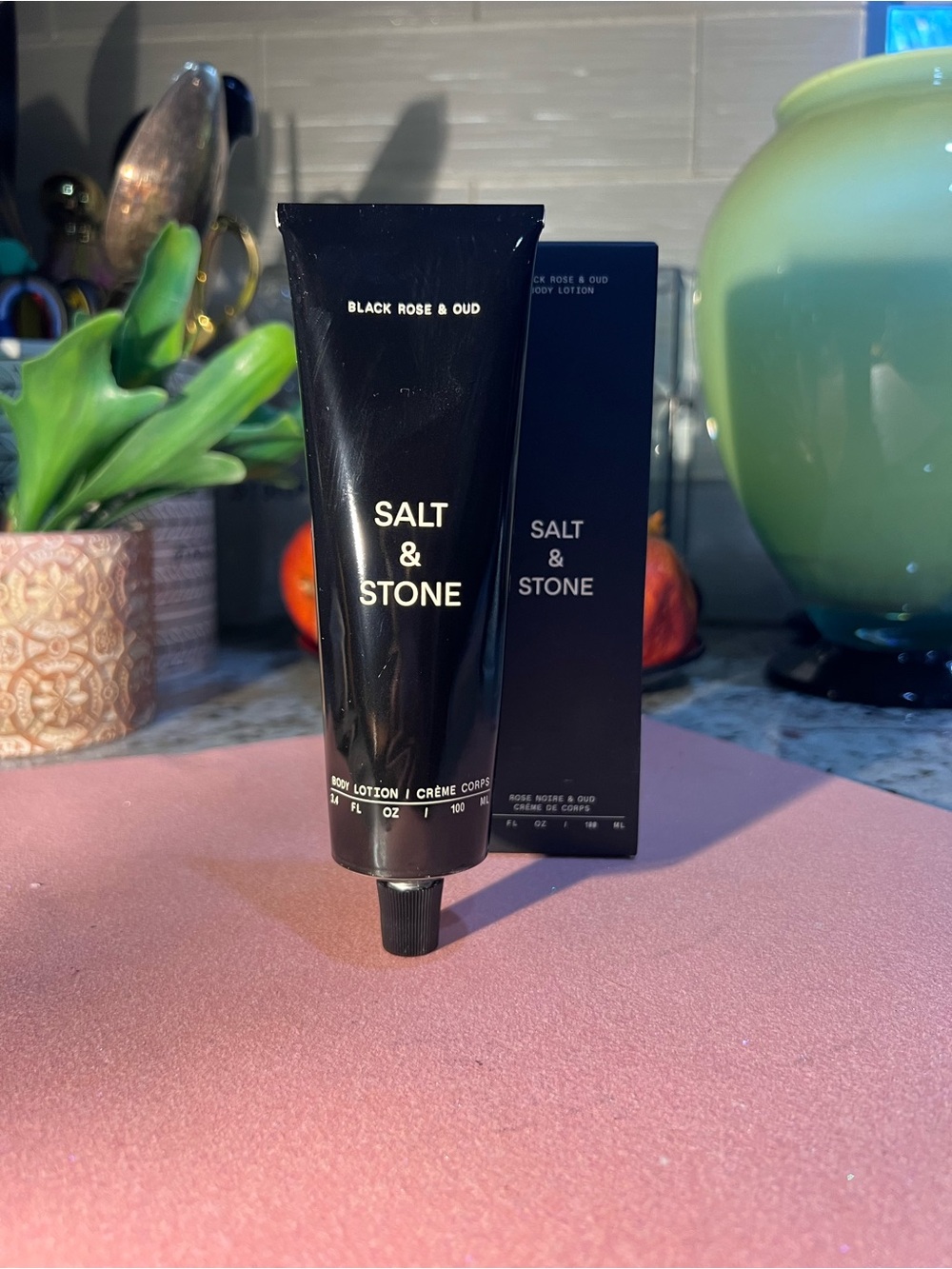 Salt & Stone Black Rose & Oud Body Lotion - New in Box